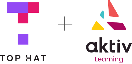 Top Hat and Aktiv logo lockup