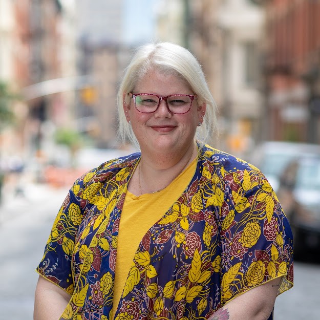 Jenny Billings smiles at the camera.