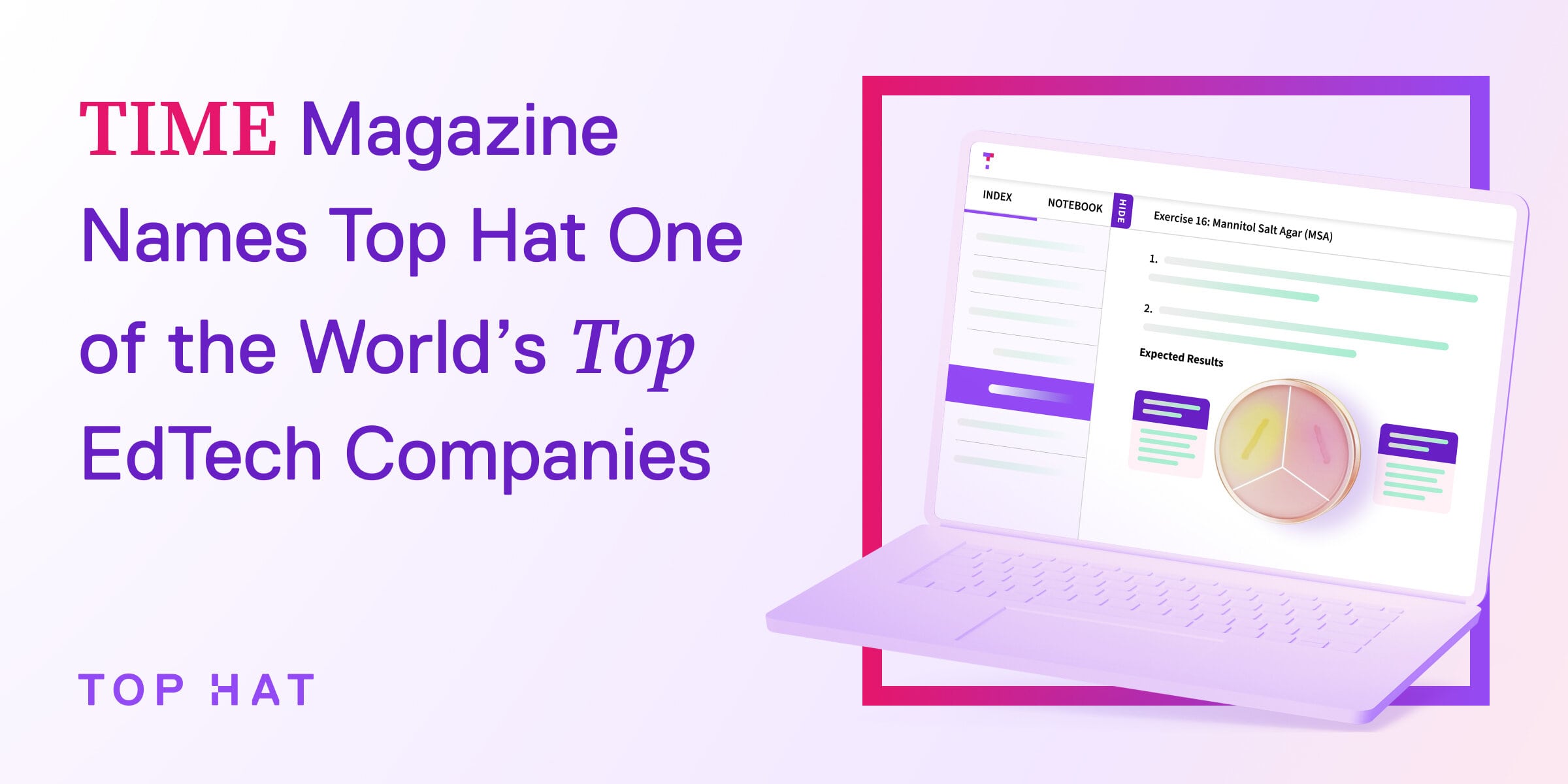 Time Magazine Names Top Hat One of the World’s Top EdTech Companies