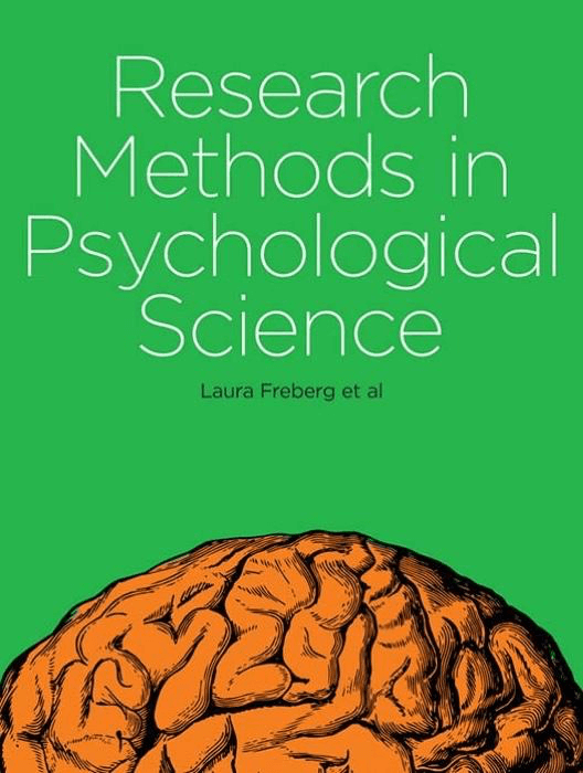 Research Methods in Psychological Science