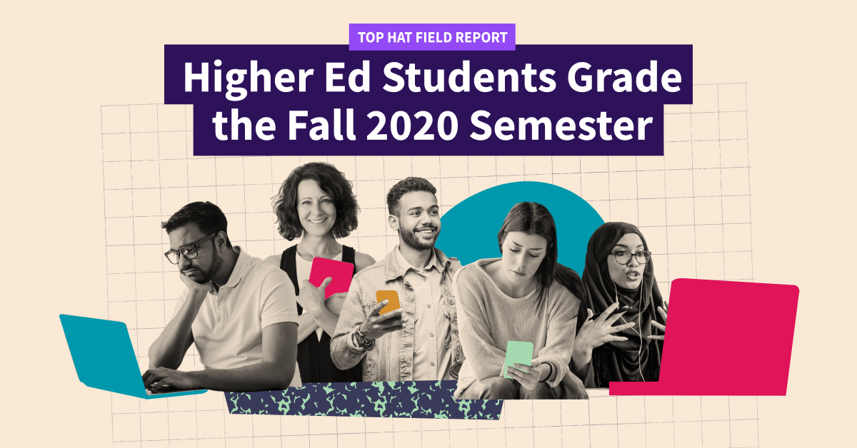 Comparing Spring and Fall 2020 Results From Top Hat’s COVID-19 Student Surveys