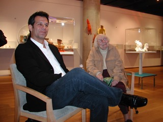 Richard Florida with urban activist Jane Jacobs. 