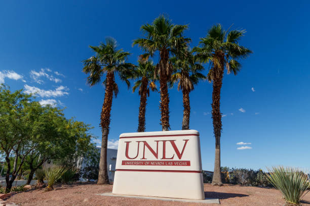 Las Vegas - Circa June 2019: University of Nevada at Las Vegas. UNLV offers more than 350 degrees in varying fields.